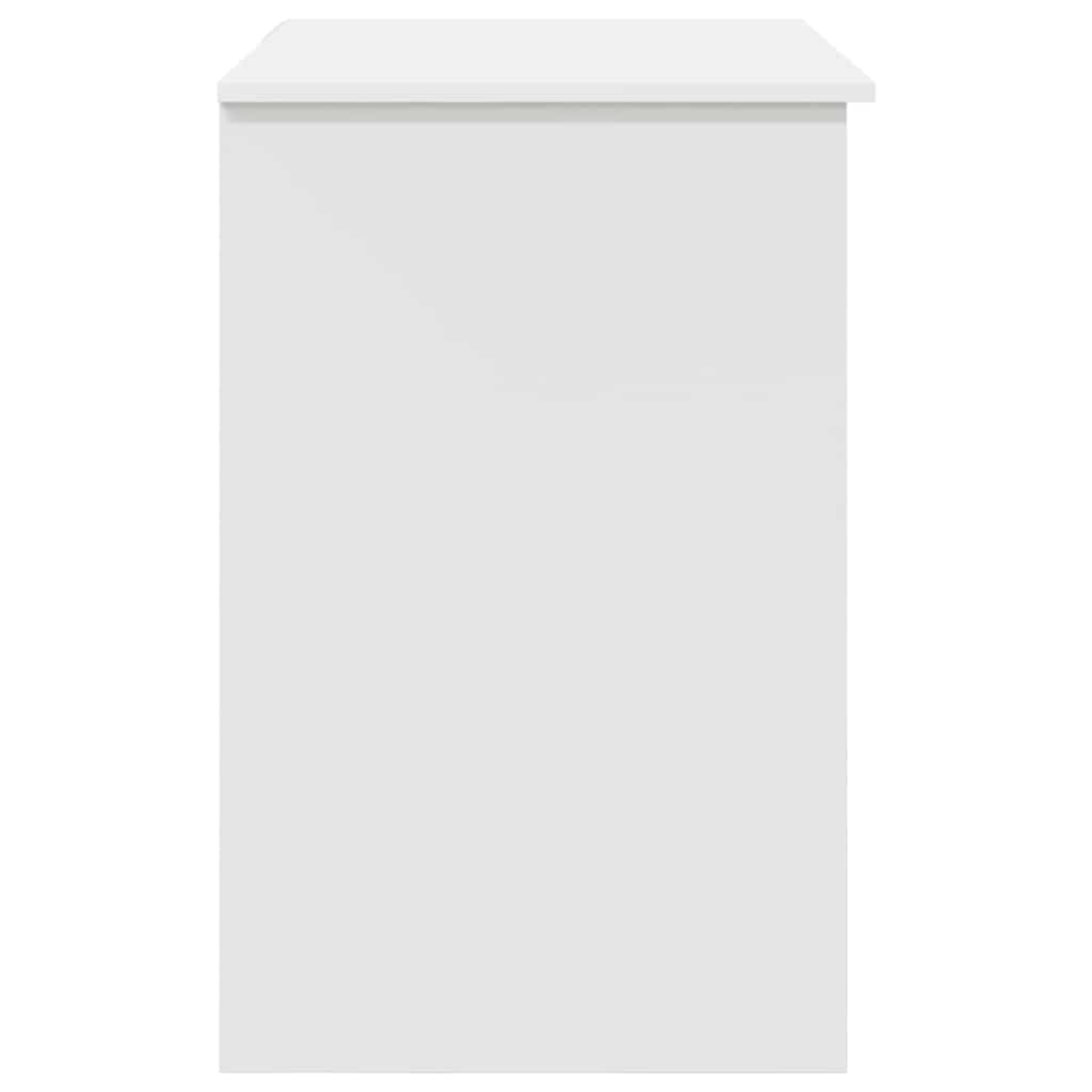 8721158249869_wbg-si_en_hd_5 vidaXL Desk with Drawer White 90 x 49.5 x 75 cm Engineered wood - Image 7