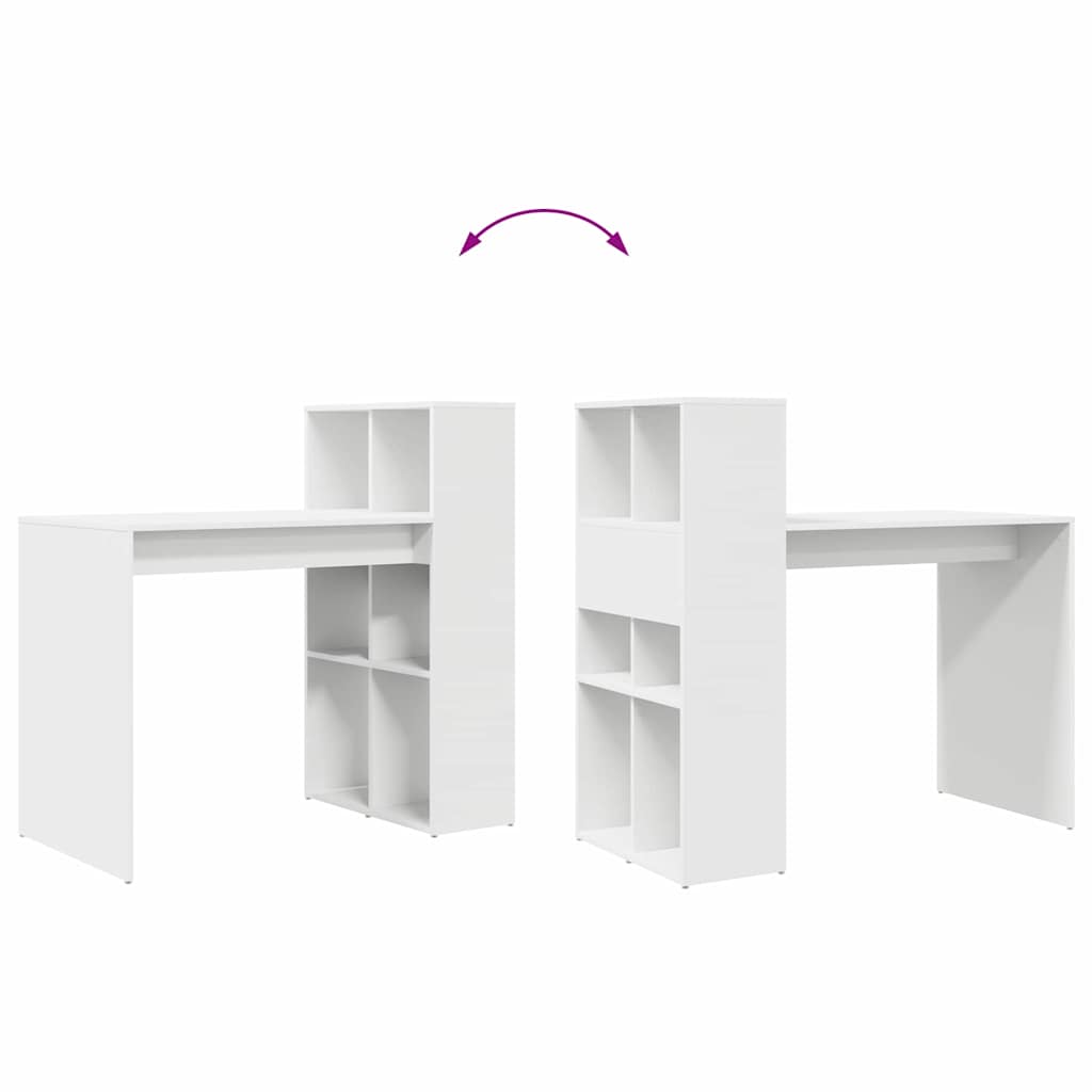 8721158251787_wbg-fu_en_hd_1 vidaXL Desk with Shelf White 108 x 55 x 103.5 cm Engineered Wood - Image 10