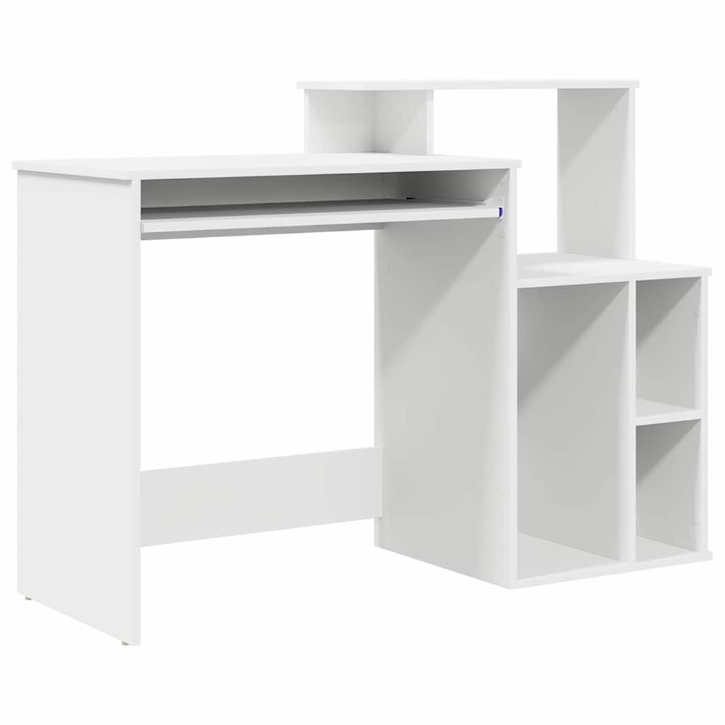 8721158251947_wbg-an-m_en_hd_1 vidaXL Desk with Storage White 120.5 x 44 x 88.5 cm Engineered Wood - Image 2