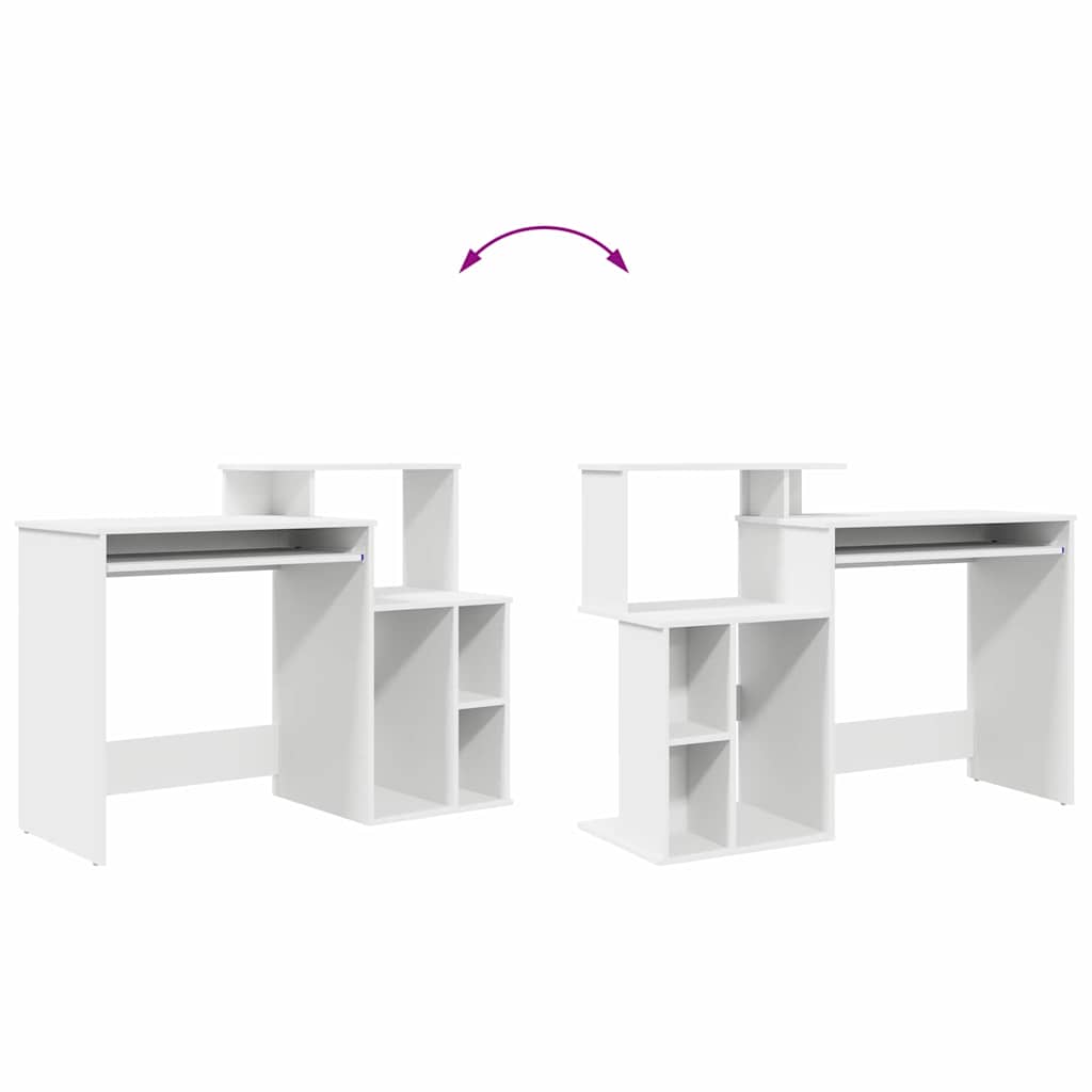 8721158251947_wbg-fu_en_hd_1 vidaXL Desk with Storage White 120.5 x 44 x 88.5 cm Engineered Wood - Image 12