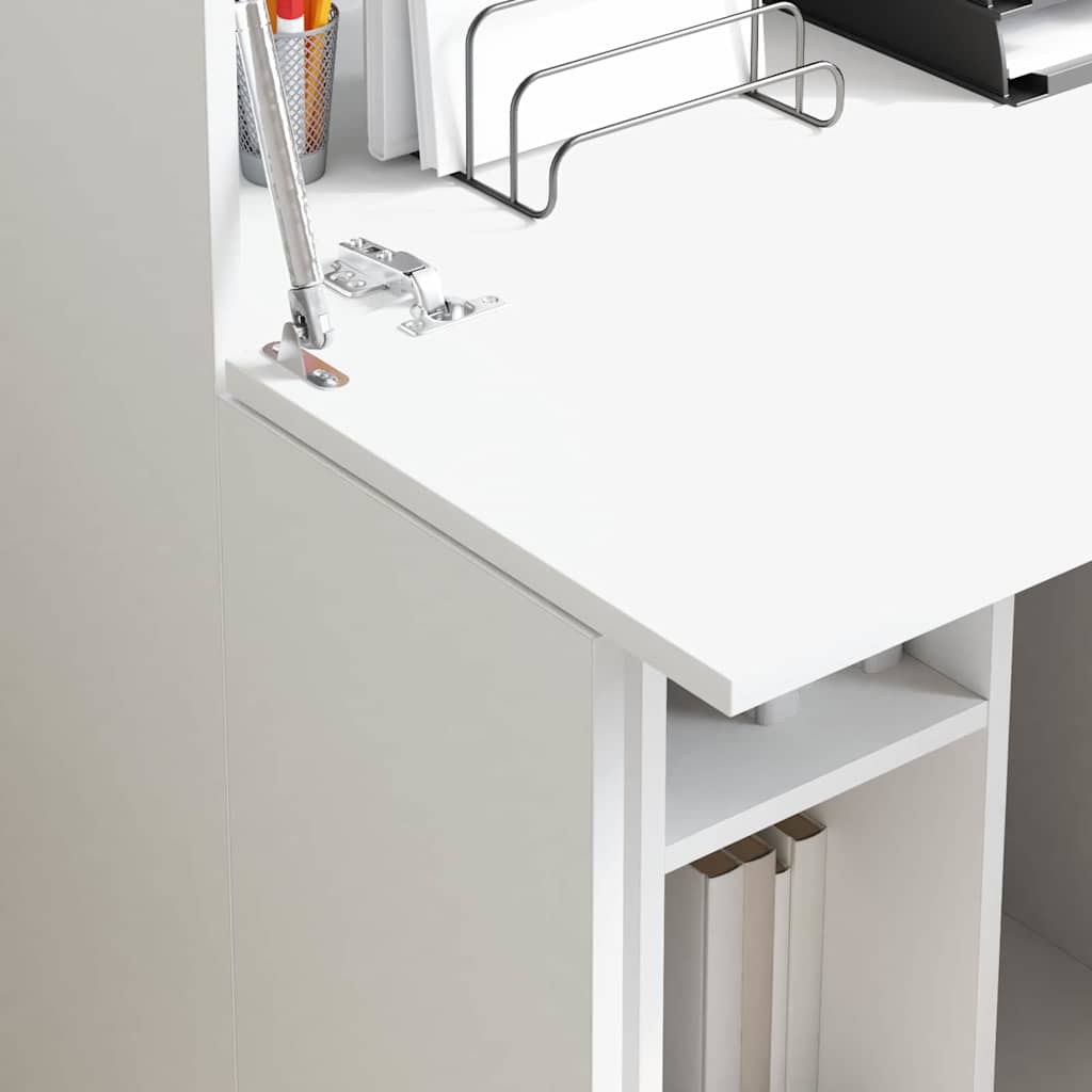8721158252029_mo-im-zo_en_hd_1 vidaXL Desk with Shelf White 71.5 x 31.5 x 106.5 cm Engineered Wood - Image 4