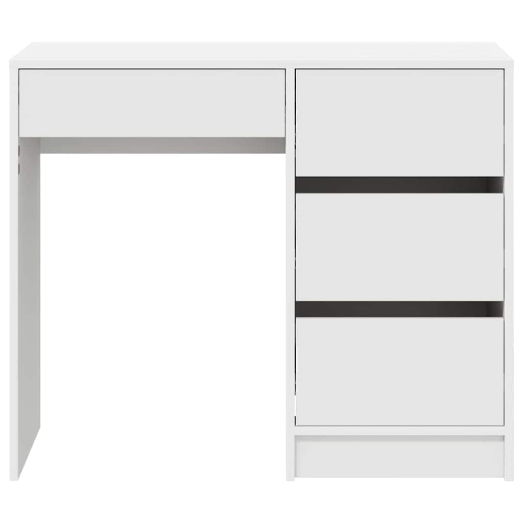 8721158252104_wbg-fr_en_hd_4 vidaXL Desk with Drawer White 90 x 37.5 x 75 cm Engineered Wood - Image 6