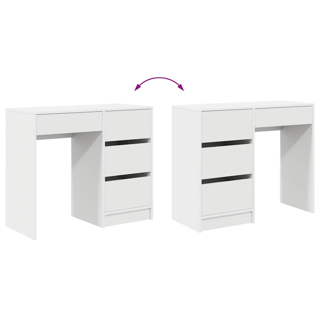 8721158252104_wbg-fu_en_hd_1 vidaXL Desk with Drawer White 90 x 37.5 x 75 cm Engineered Wood - Image 10