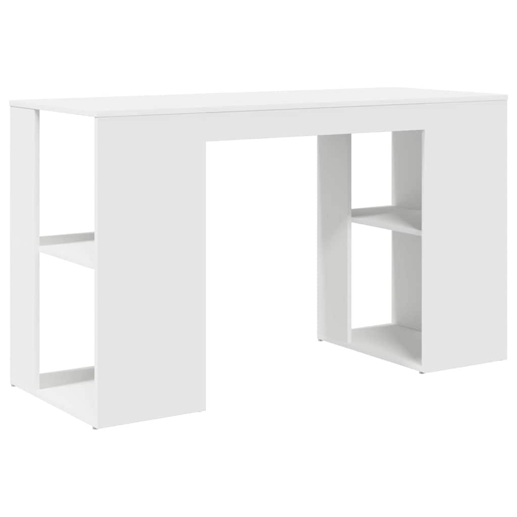 8721158252180_wbg-ba_en_hd_2 vidaXL Desk with Storage White 130 x 50.5 x 75 cm Engineered Wood - Image 7