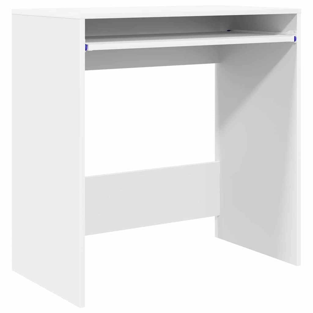 8721158252340_wbg-an-m_en_hd_1 vidaXL Desk with Shelf White 77.5 x 43 x 79 cm Engineered Wood - Image 2