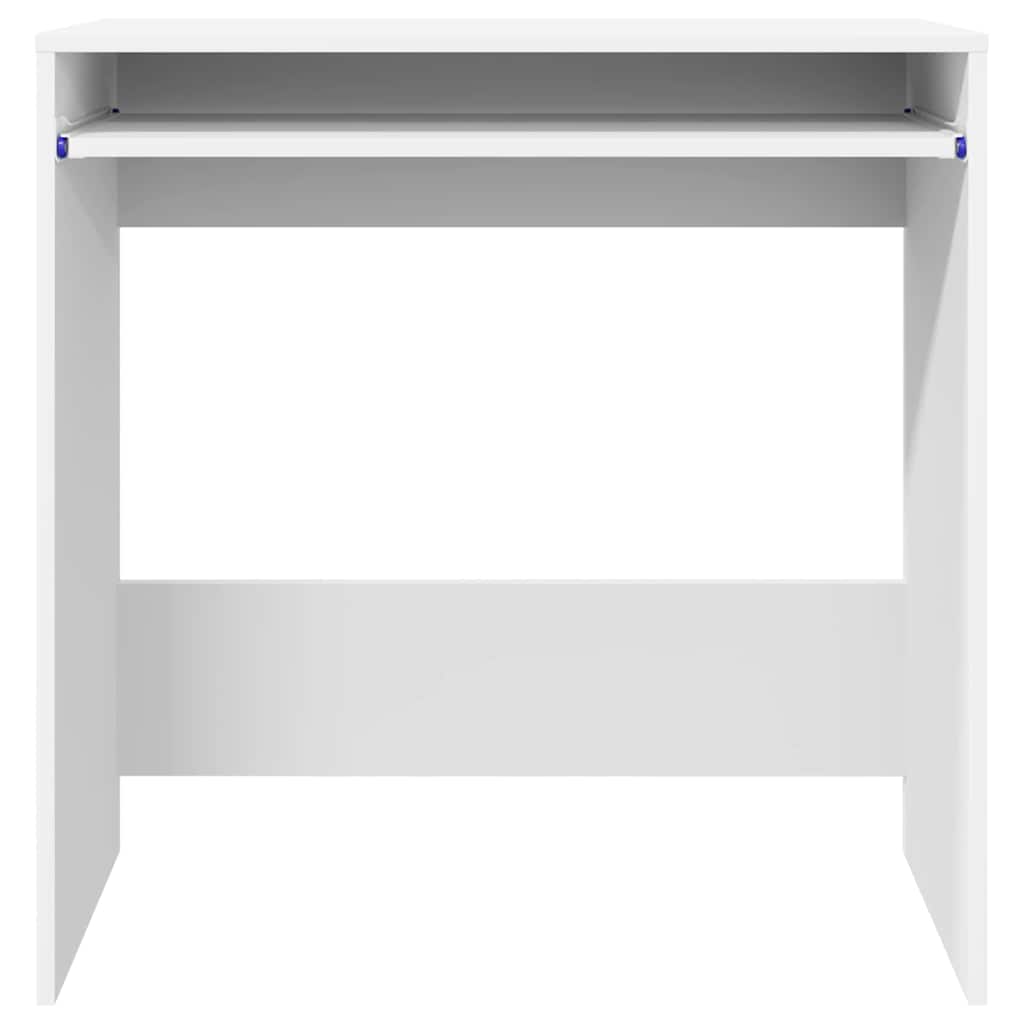8721158252340_wbg-fr_en_hd_4 vidaXL Desk with Shelf White 77.5 x 43 x 79 cm Engineered Wood - Image 6