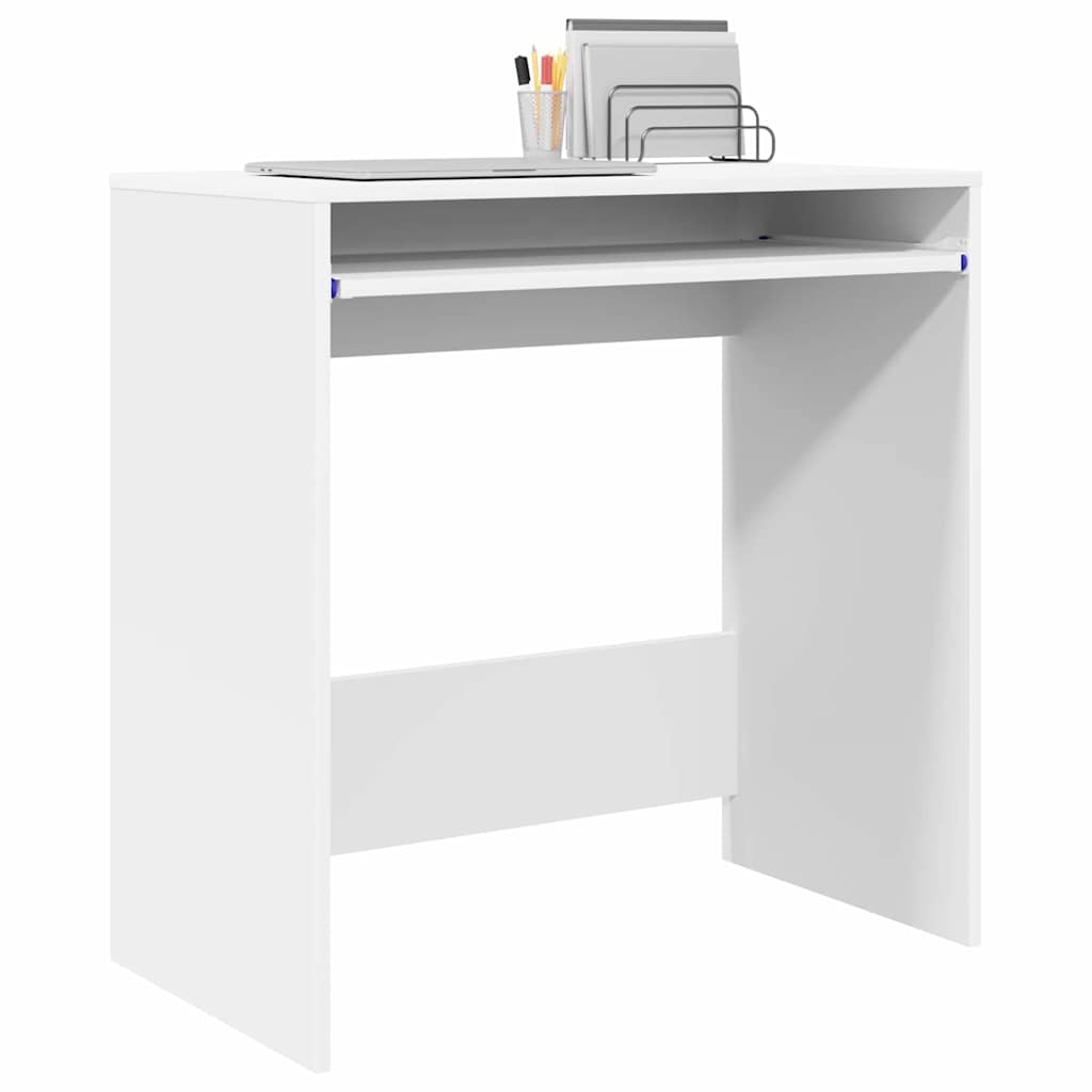 8721158252340_wbg-mo_en_hd_1 vidaXL Desk with Shelf White 77.5 x 43 x 79 cm Engineered Wood - Image 3