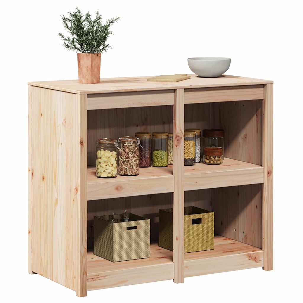 8721158282842_wbg-mo_en_hd_1 vidaXL Kitchen Cabinet Brown 106 x 55 x 92 cm Solid Pine wood - Image 4