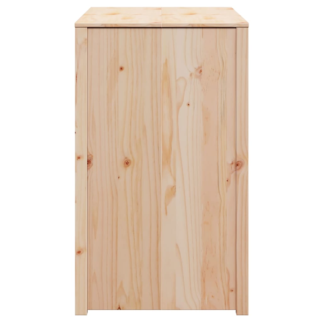 8721158282842_wbg-si_en_hd_4 vidaXL Kitchen Cabinet Brown 106 x 55 x 92 cm Solid Pine wood - Image 7