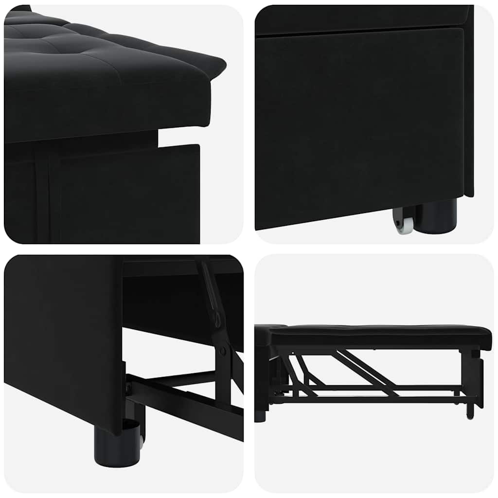 8721158290441_detail_en_hd_1 vidaXL Sofa Bed Black 67 x 194 x 38 cm Velvet - Image 8