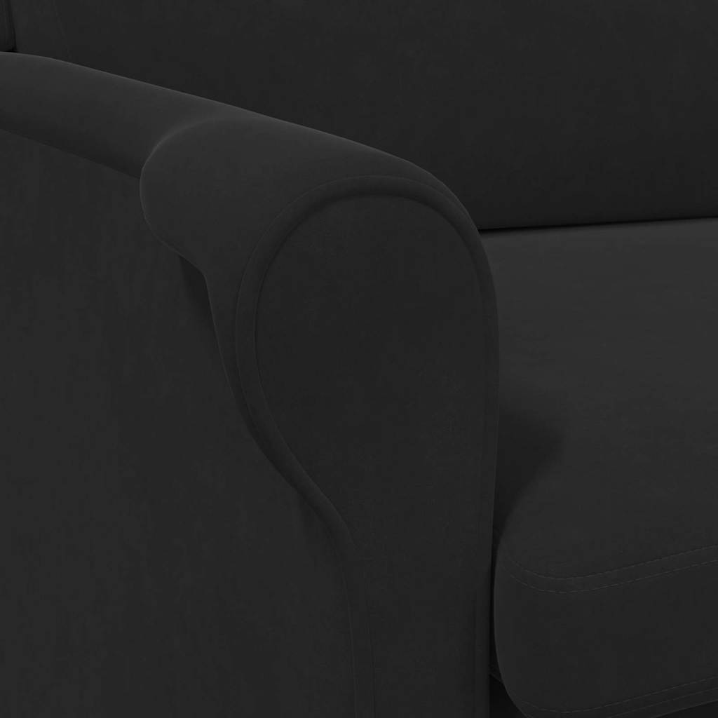 8721158291080_detail_en_hd_2 vidaXL Armchair Black 76 x 94 x 102 cm Velvet - Image 8
