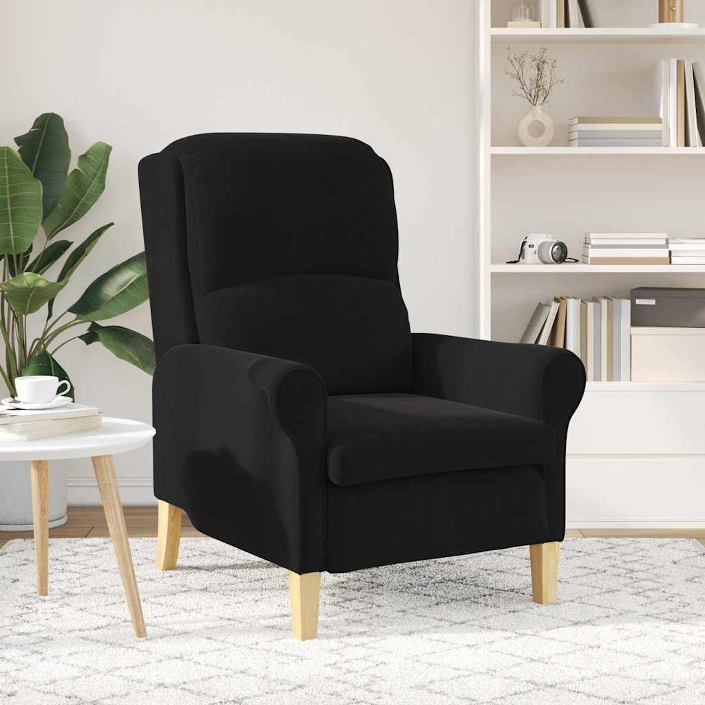 8721158291080_mo-im_en_hd_2 vidaXL Armchair Black 76 x 94 x 102 cm Velvet - Image 3