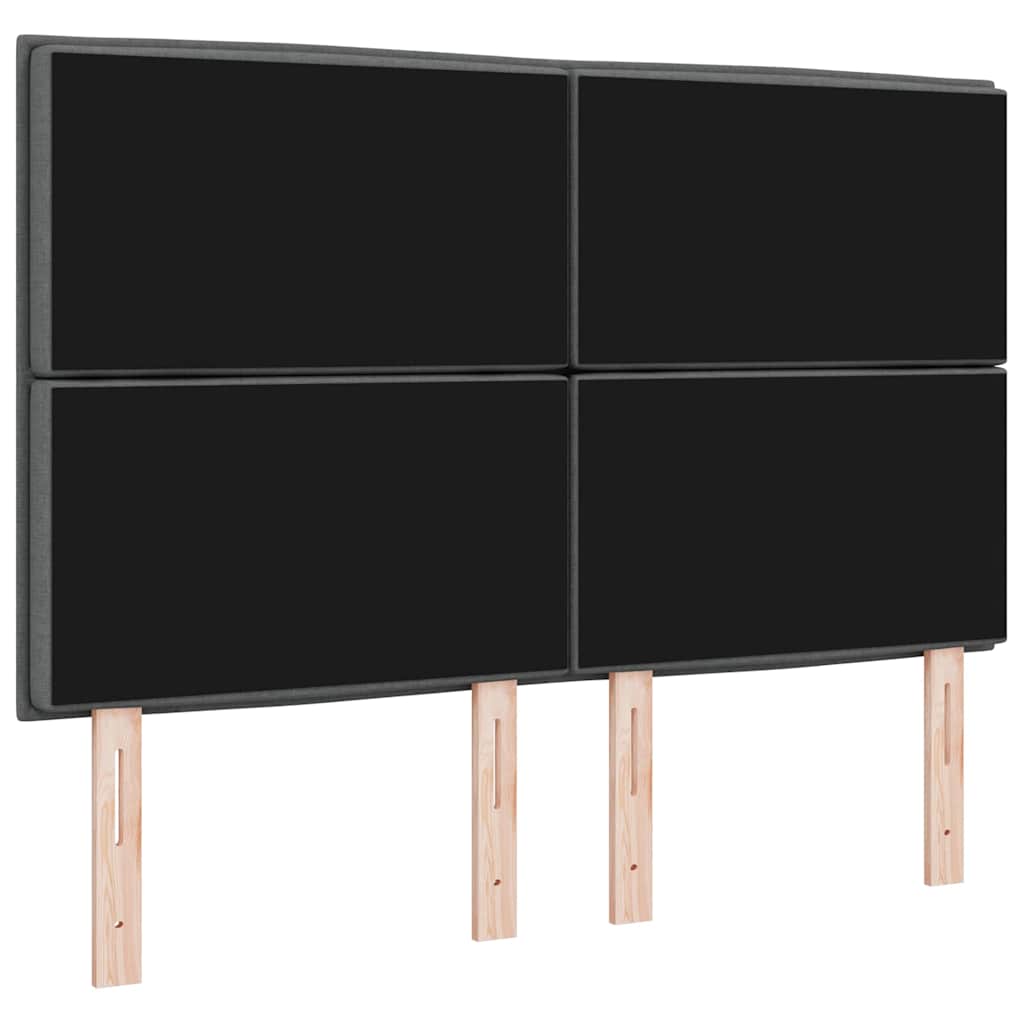 8721158295224_wbg-ba_en_hd_2 vidaXL Headboard Height Adjustable Manual Dark grey 140 cm Fabric - Image 6