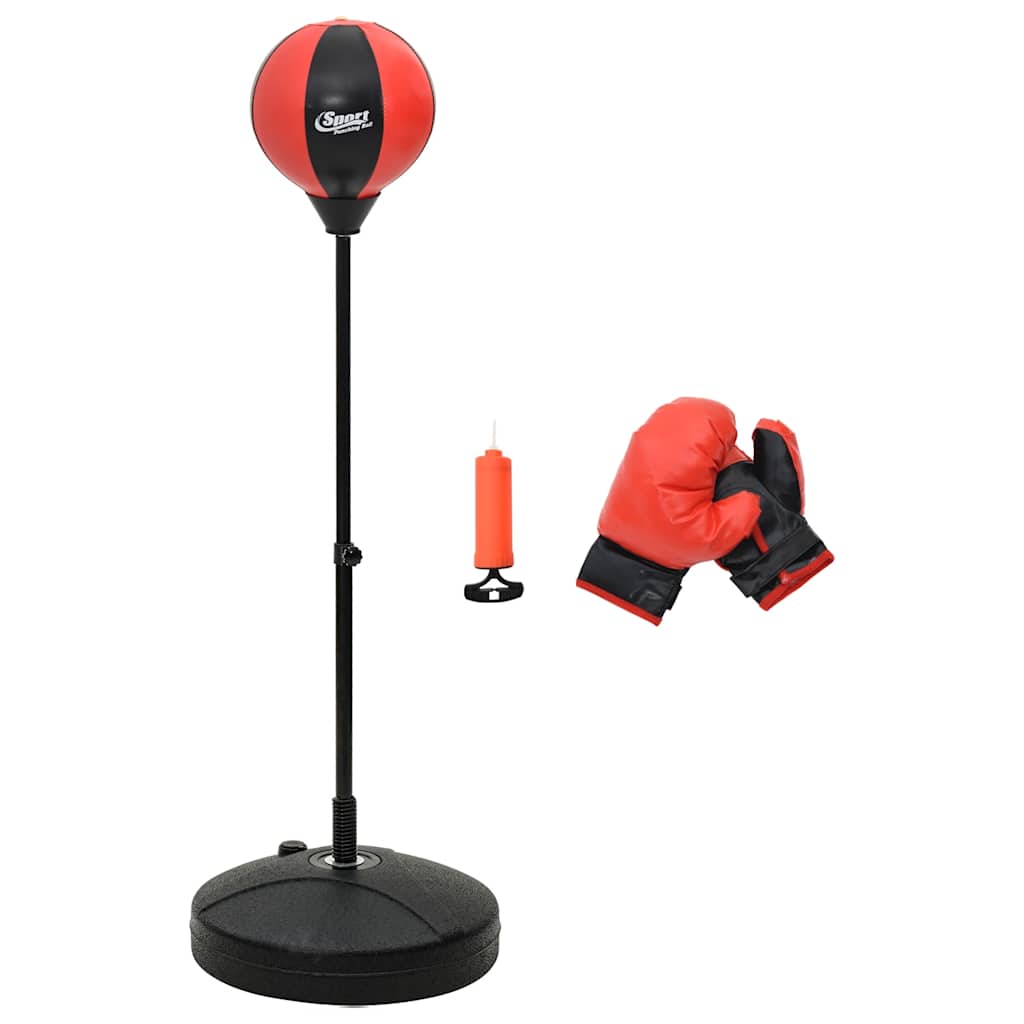 8721158304759_a_en_hd_1 vidaXL Punching Ball Set with Gloves and Pump Adjustable Height 81-122 cm - Image 2