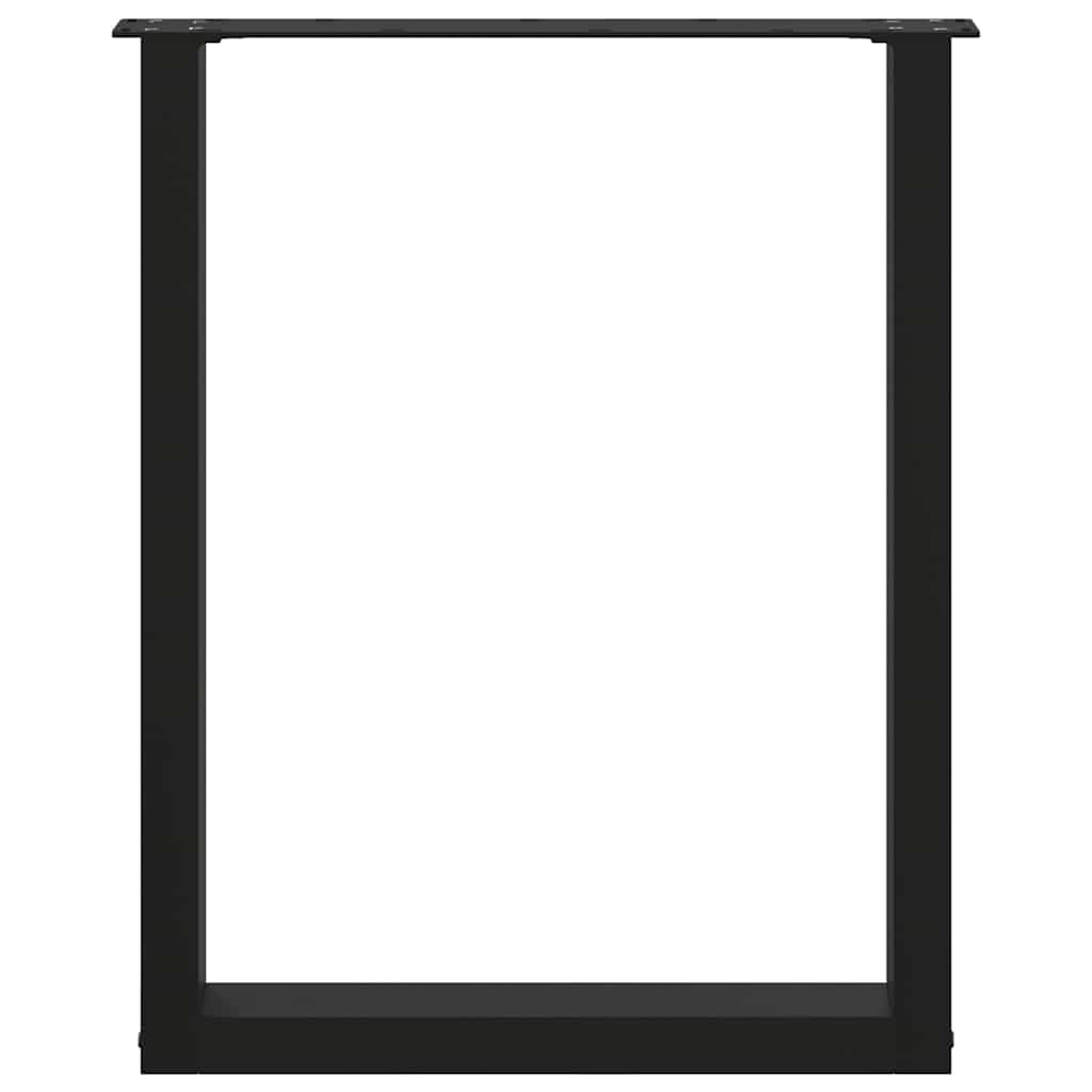 8721158311191_g_en_hd_4 vidaXL Dining Table Legs U-Shaped 2 pcs Black 60x(72-73) cm Steel - Image 5