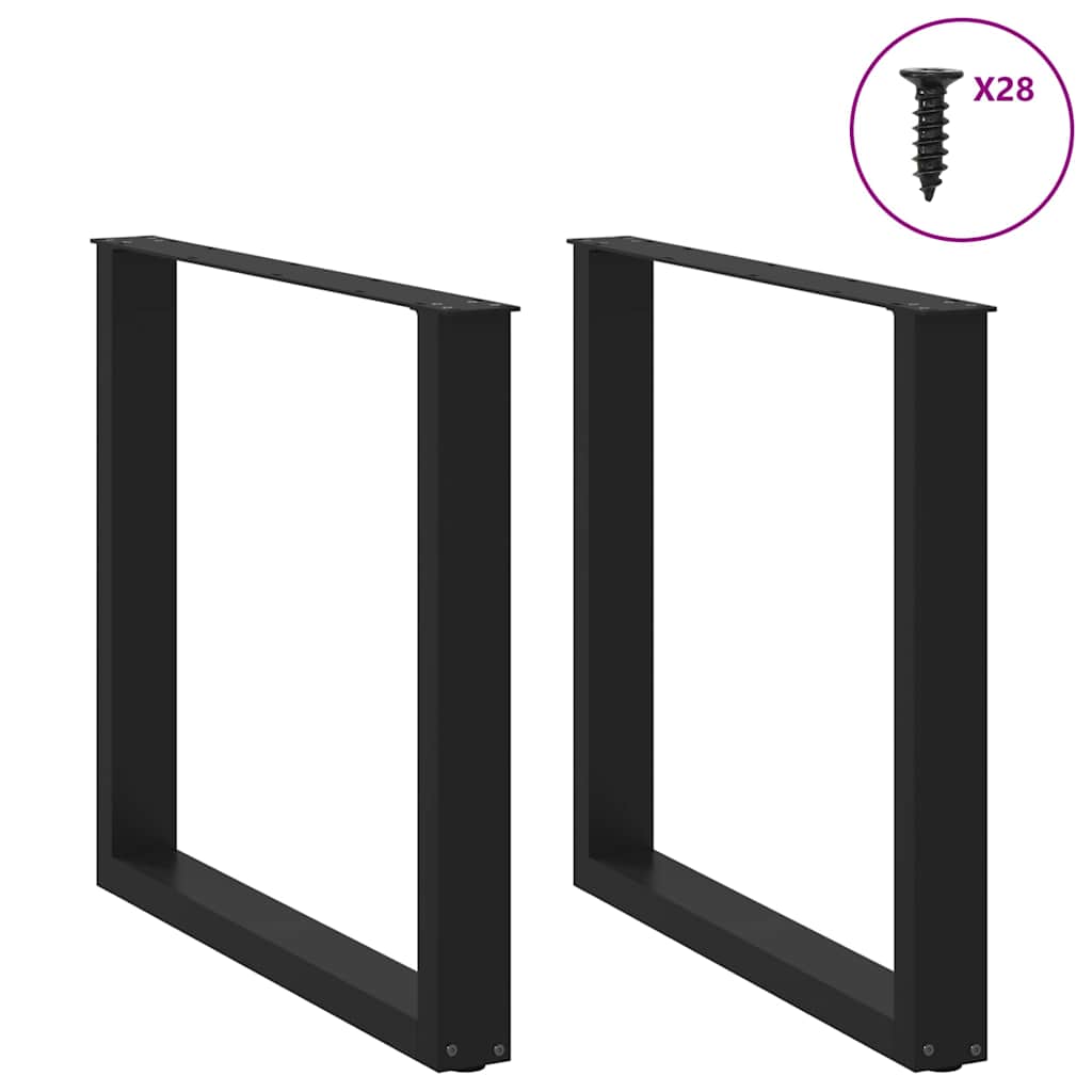 8721158311276_g_en_hd_2 vidaXL Dining Table Legs U-Shaped 2 pcs Black 80x(72-73) cm Steel - Image 3