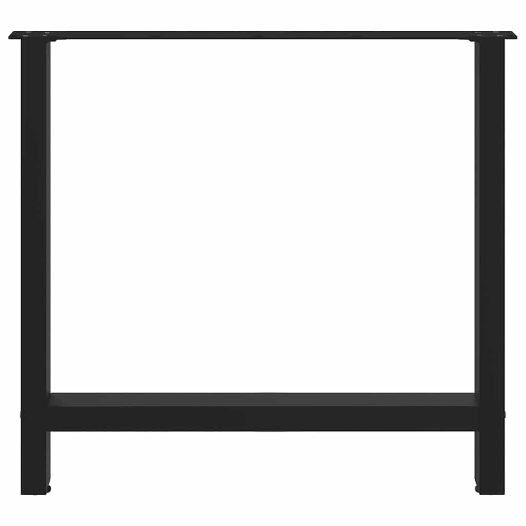 8721158312518_g_en_hd_4 vidaXL Dining Table Legs Black 2 pcs 80x(72-73) cm Steel - Image 5