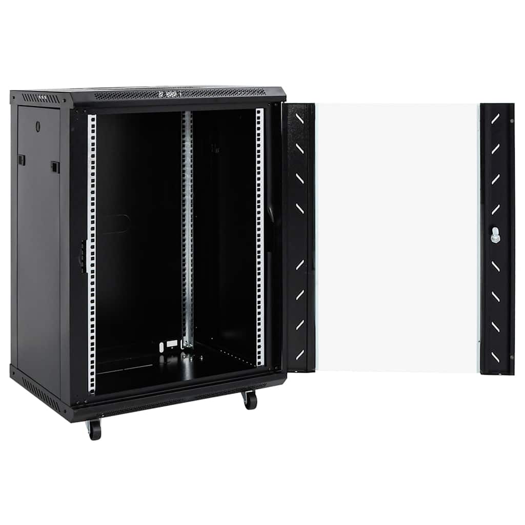 8721158313867_g_en_hd_1 vidaXL 15U Network Cabinet 19" IP20 Black 60x45x86 cm - Image 2