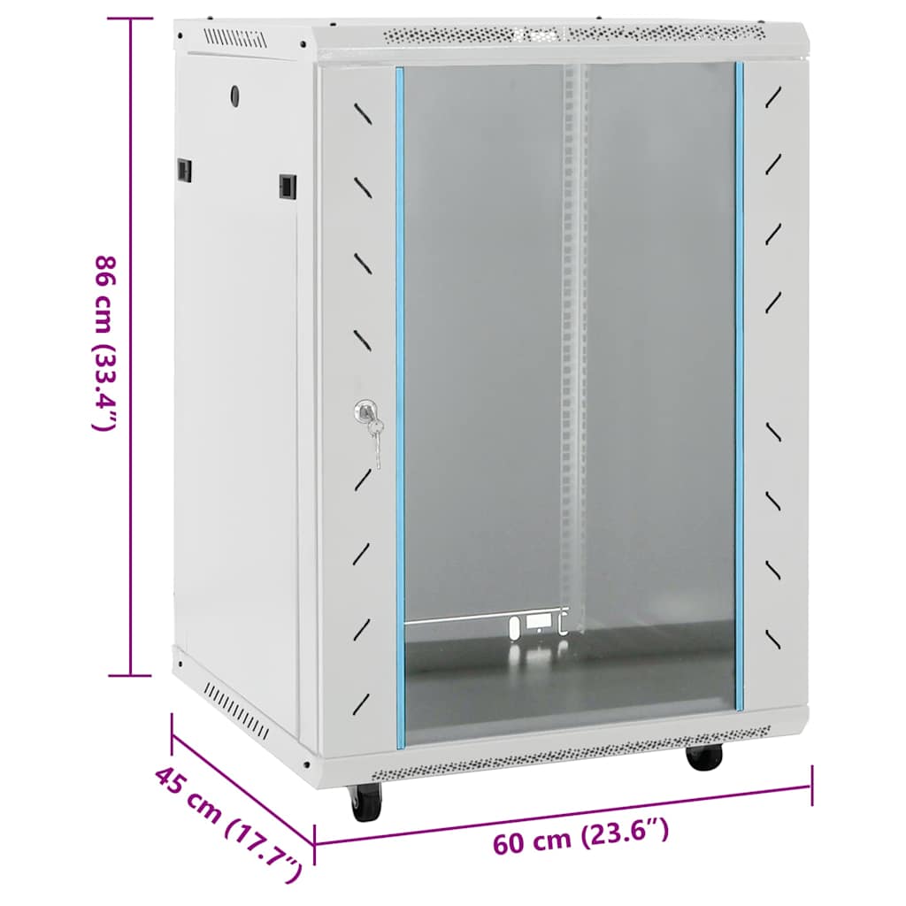 8721158313874_g_en_hd_7 vidaXL 15U Network Cabinet 19" IP20 Grey 60x45x86 cm - Image 8