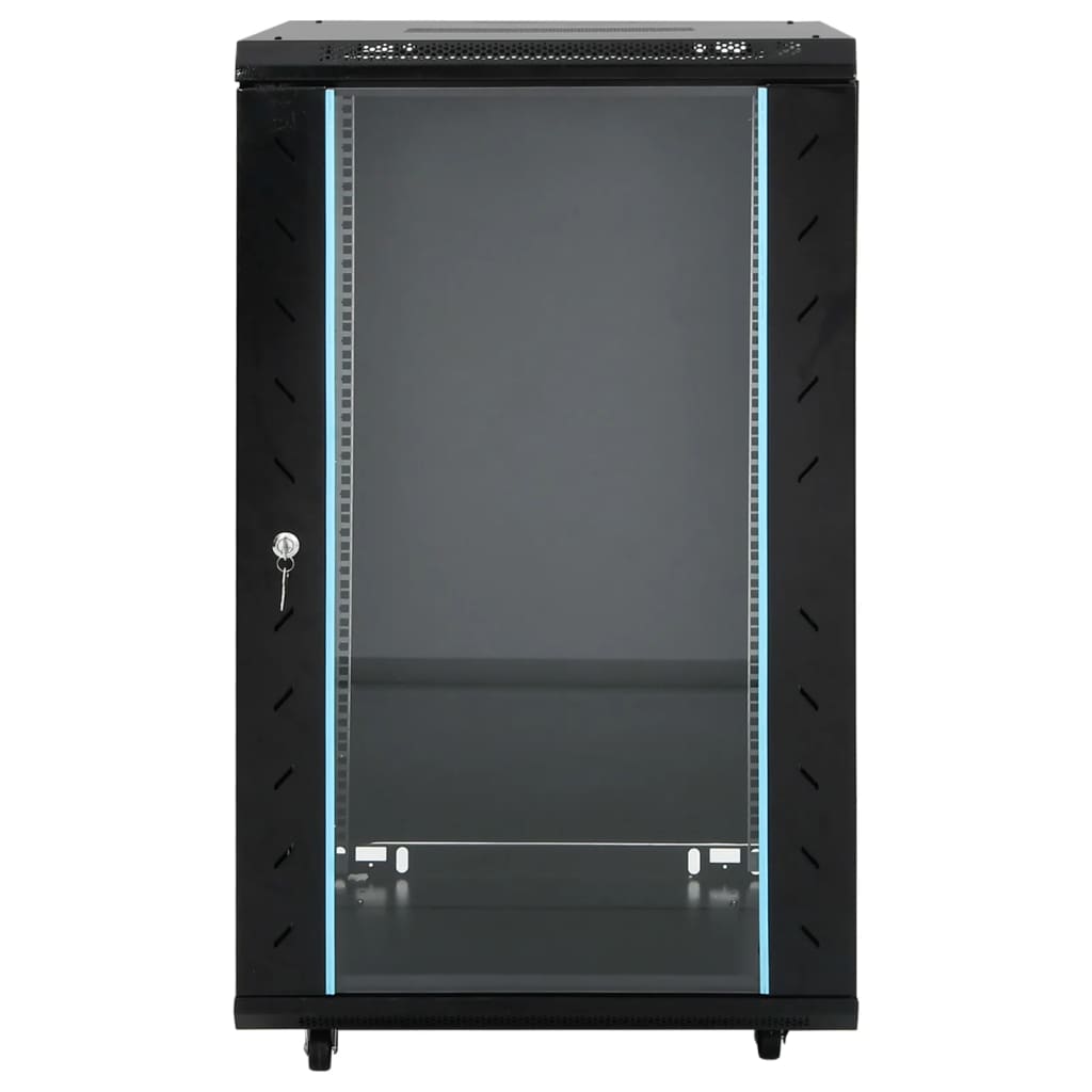 8721158313881_g_en_hd_2 vidaXL 18U Network Cabinet 19" IP20 Black 60x60x100 cm - Image 3