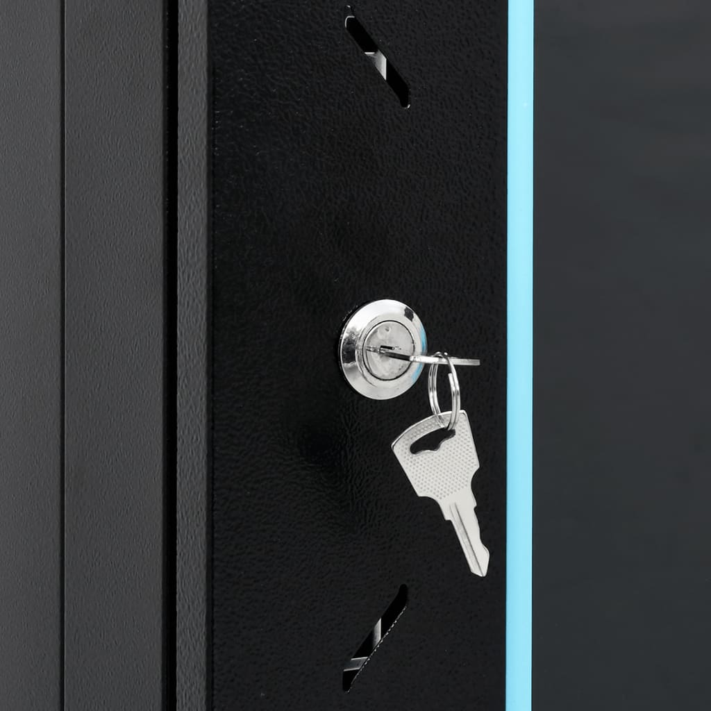 8721158313881_g_en_hd_6 vidaXL 18U Network Cabinet 19" IP20 Black 60x60x100 cm - Image 7