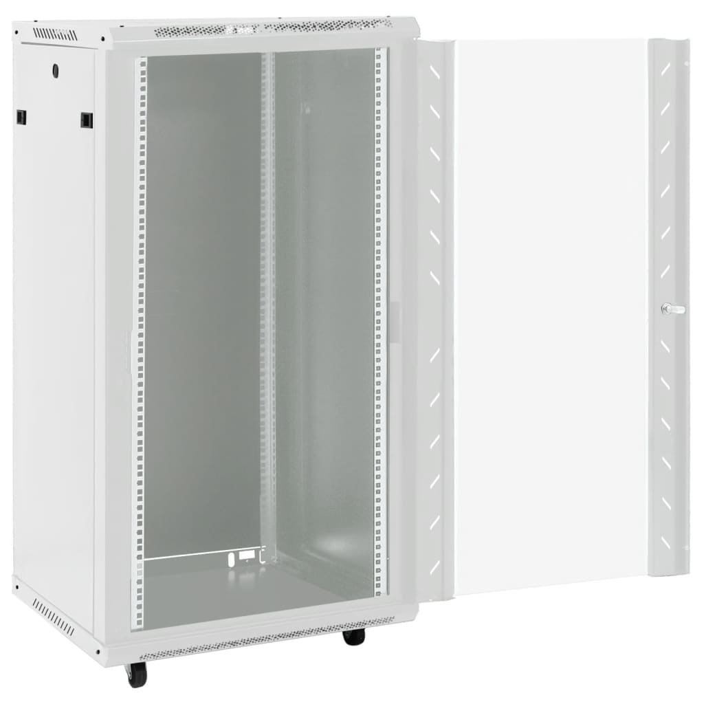 8721158313911_g_en_hd_1 vidaXL 22U Network Cabinet 19" IP20 Grey 60x60x120 cm - Image 2