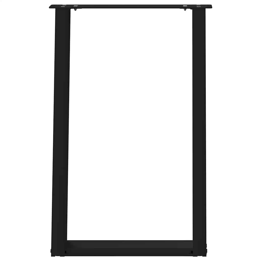 8721158314482_g_en_hd_4 vidaXL Dining Table Legs U-Shaped 2 pcs Black 60x(72-73) cm Steel - Image 5