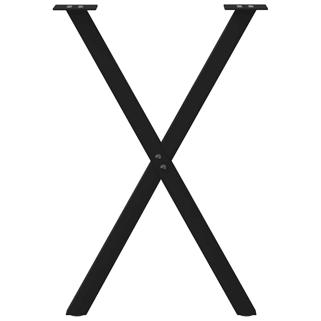 8721158315724_g_en_hd_4 vidaXL Dining Table Legs X-Shaped 2 pcs Black 57x(72-73) cm Steel - Image 5