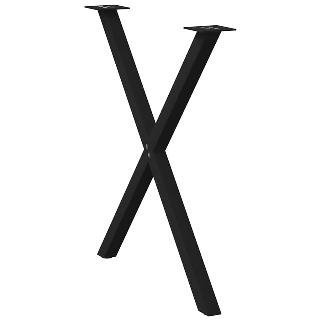 8721158315809_g_en_hd_3 vidaXL Dining Table Legs X-Shaped 2 pcs Black 80x(72-73) cm Steel - Image 4