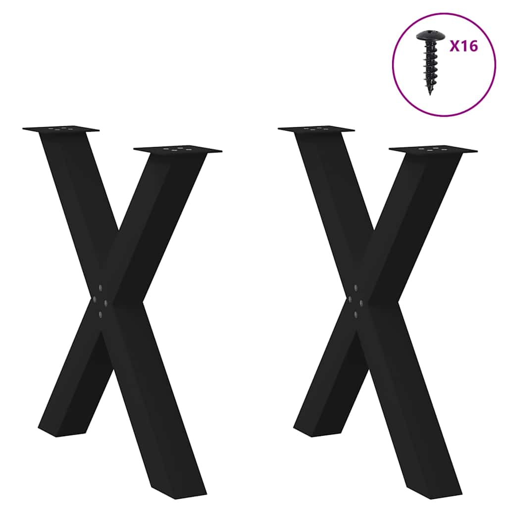 8721158316363_g_en_hd_2 vidaXL Dining Table Legs X-Shaped 2 pcs Black 70x(72-73) cm Steel - Image 3
