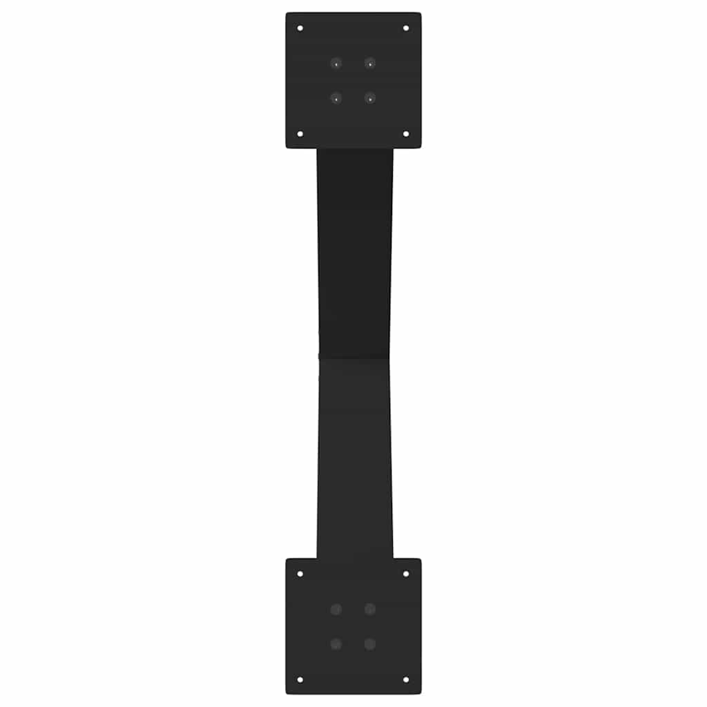 8721158316400_g_en_hd_6 vidaXL Dining Table Legs X-Shaped 2 pcs Black 80x(72-73) cm Steel - Image 7