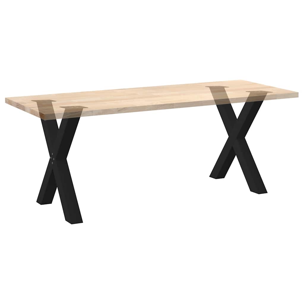 8721158316400_g_en_hd_7 vidaXL Dining Table Legs X-Shaped 2 pcs Black 80x(72-73) cm Steel - Image 8