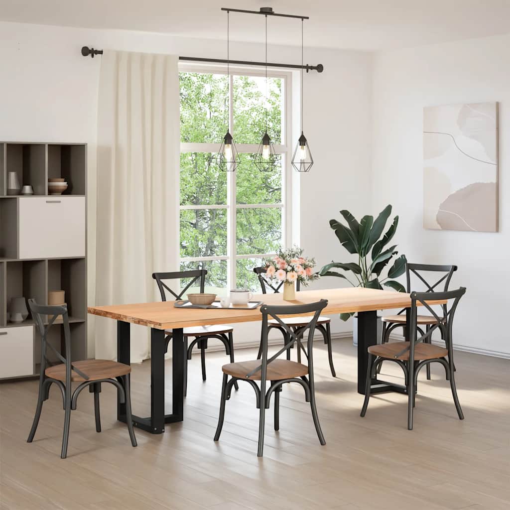 8721158317124_g_en_hd_1 vidaXL Dining Table Legs T-Shaped 2 pcs Black 60x35x(72-73) cm Steel - Image 2