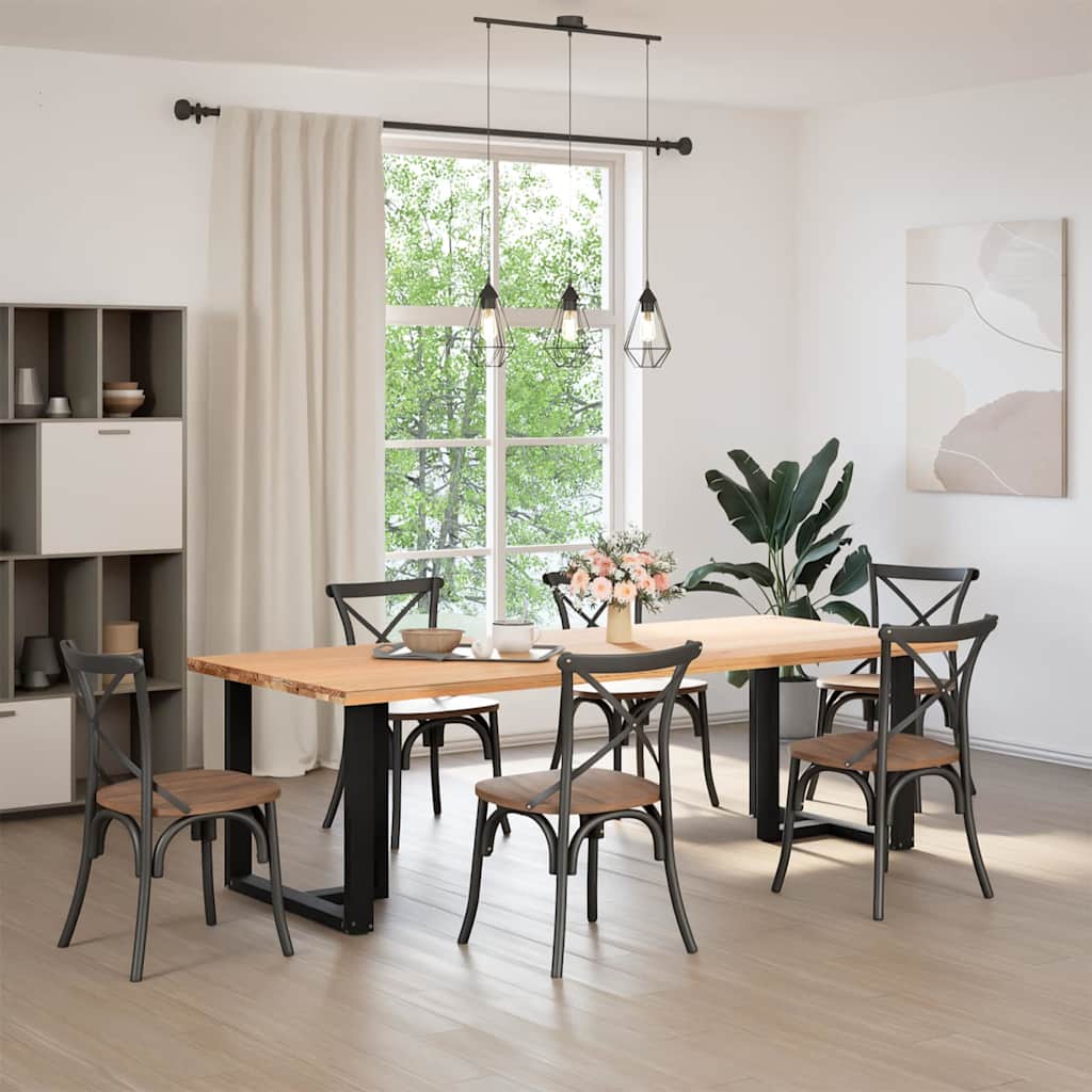 8721158317209_g_en_hd_1 vidaXL Dining Table Legs T-Shaped 2 pcs Black 80x35x(72-73) cm Steel - Image 2