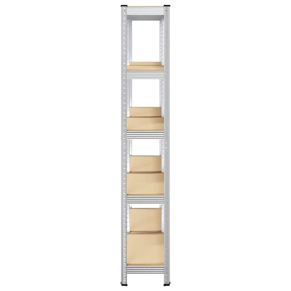 8721158337337_g_en_hd_3 vidaXL 5-Layer Storage Shelves 2 pcs Silver Steel&Engineered Wood - Image 6