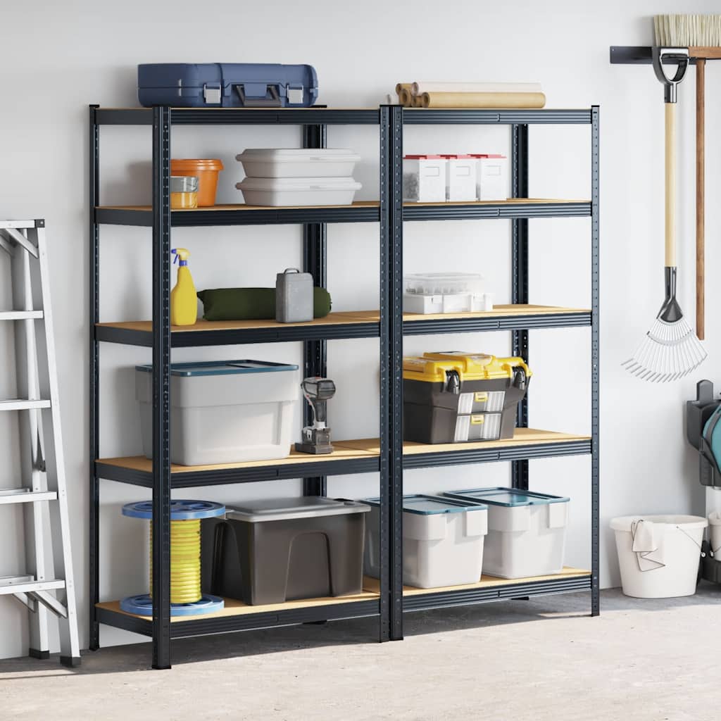 8721158337481_g_en_hd_1 vidaXL 5-Layer Heavy-duty Shelves 2 pcs Anthracite Steel&Engineered Wood - Image 4