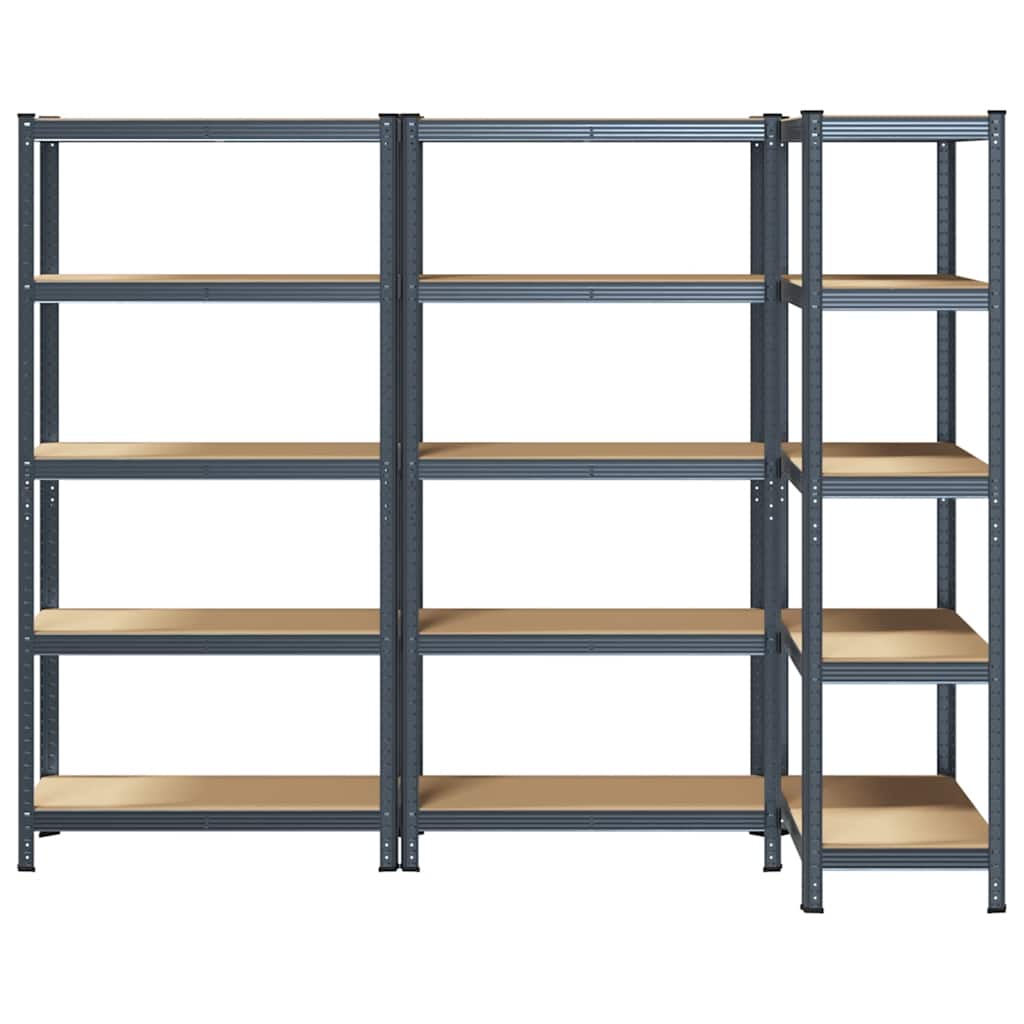 8721158337498_g_en_hd_2 vidaXL 5-Layer Heavy-duty Shelves 3 pcs Anthracite Steel&Engineered Wood - Image 5