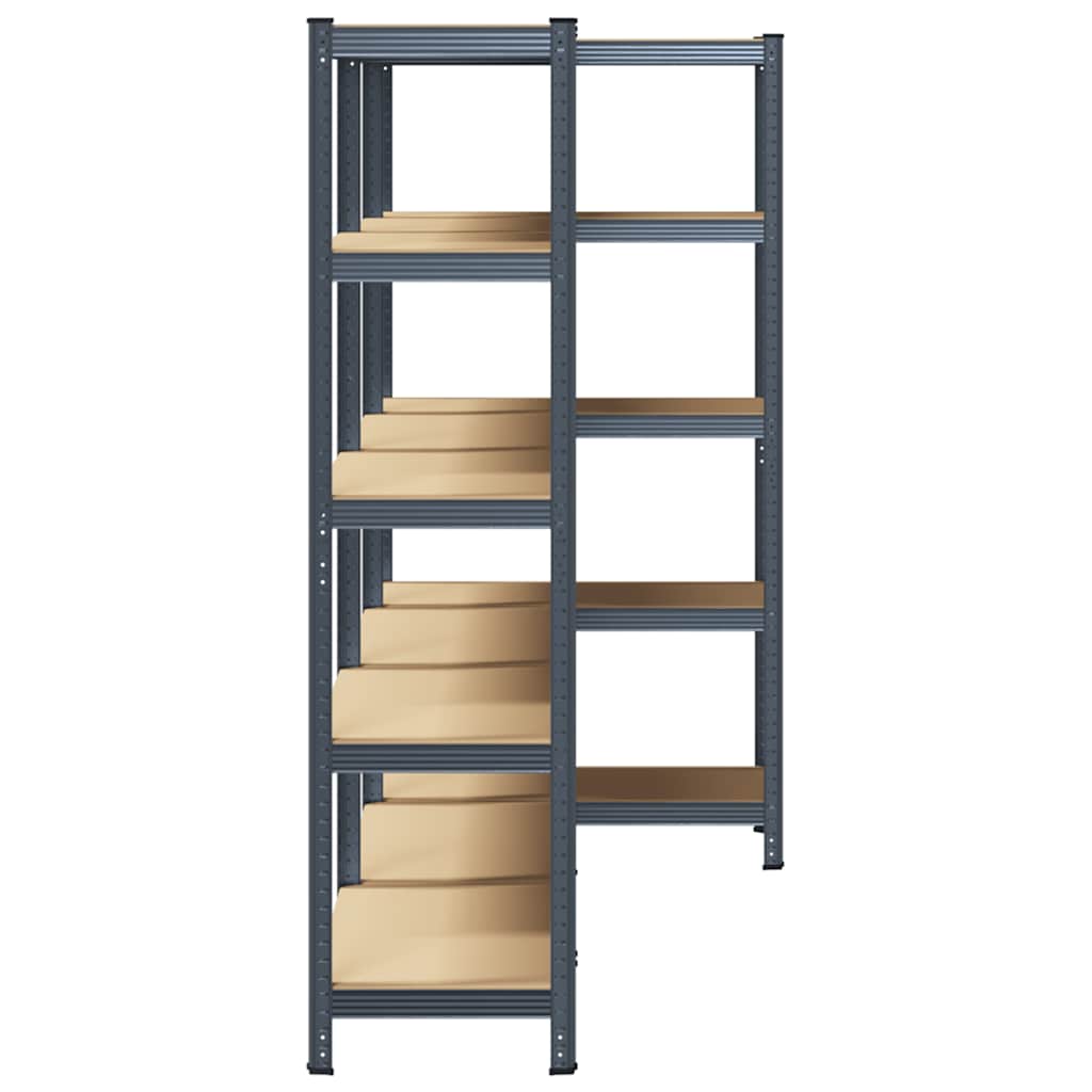 8721158337498_g_en_hd_3 vidaXL 5-Layer Heavy-duty Shelves 3 pcs Anthracite Steel&Engineered Wood - Image 6