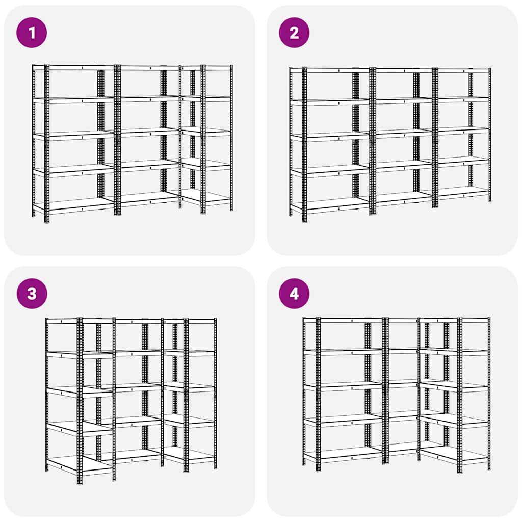 8721158337498_g_en_hd_5 vidaXL 5-Layer Heavy-duty Shelves 3 pcs Anthracite Steel&Engineered Wood - Image 8