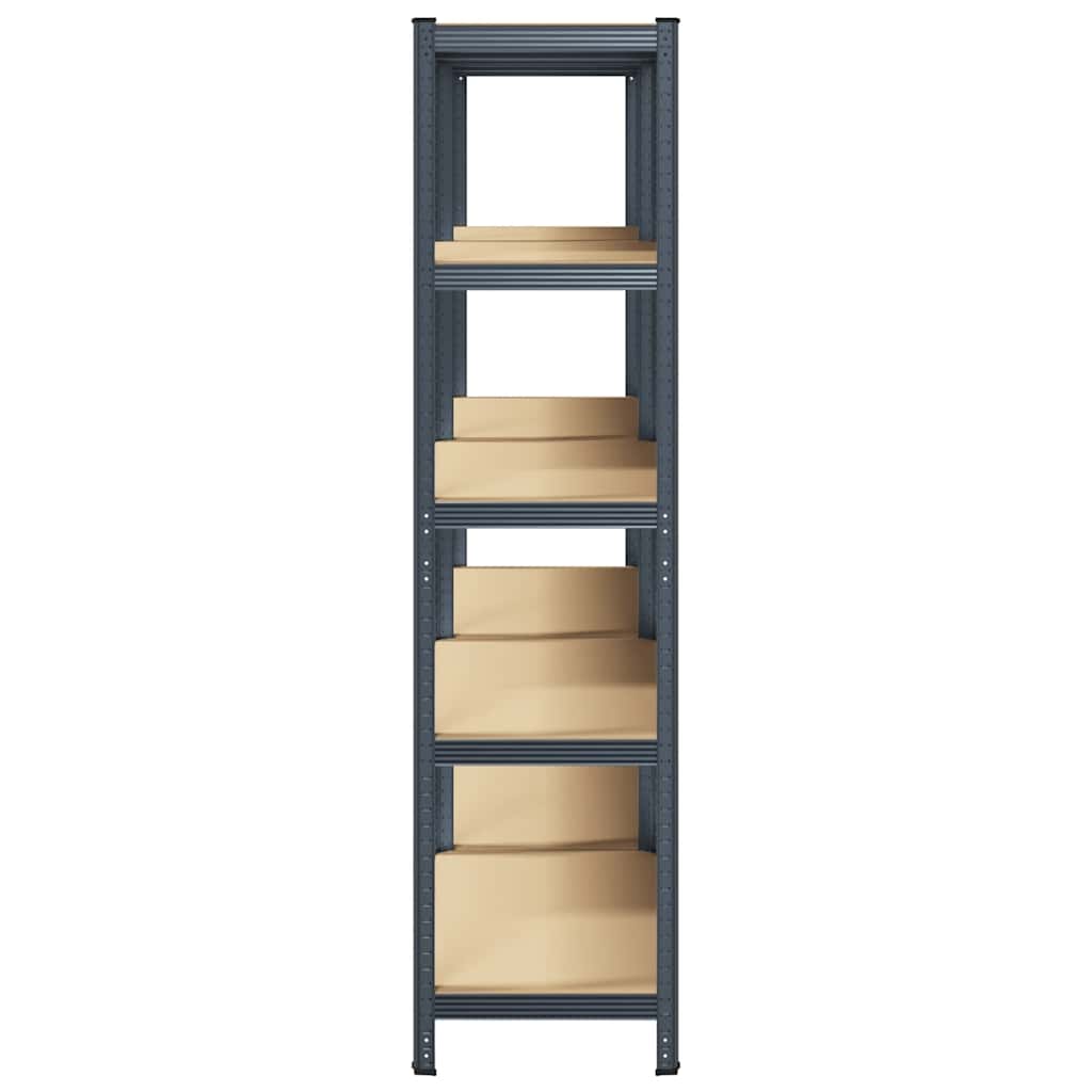 8721158337573_g_en_hd_3 vidaXL 5-Layer Storage Shelves 2 pcs Anthracite Steel&Engineered Wood - Image 6