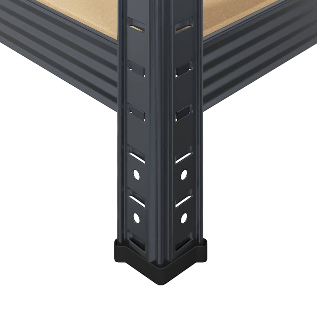 8721158337702_g_en_hd_6 vidaXL 2 Piece 5-Layer Shelves Set Anthracite Steel&Engineered Wood - Image 9