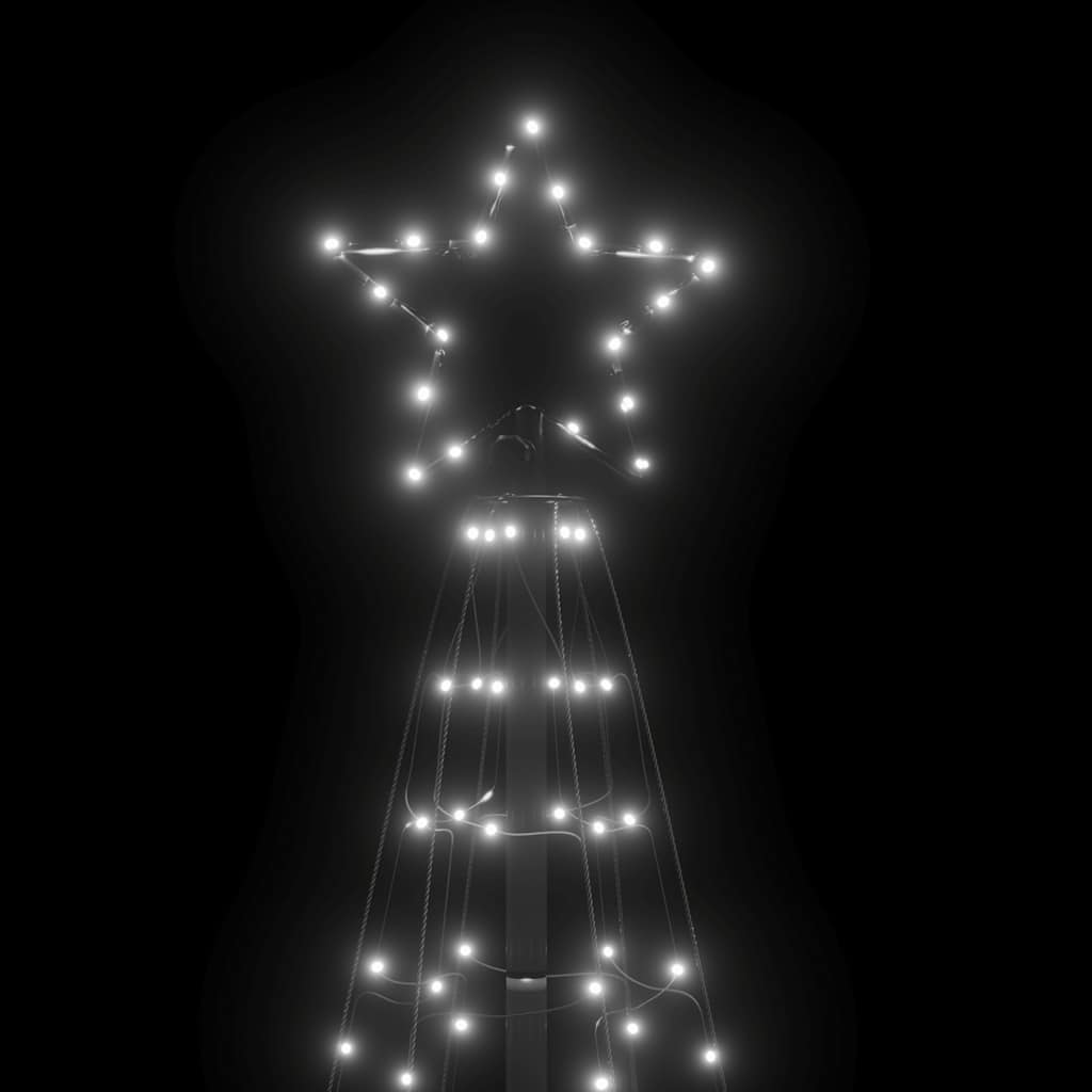 8721158337818_g_en_hd_2 vidaXL LED Christmas Tree with Spikes 220 LEDs Cold White 180 cm - Image 4