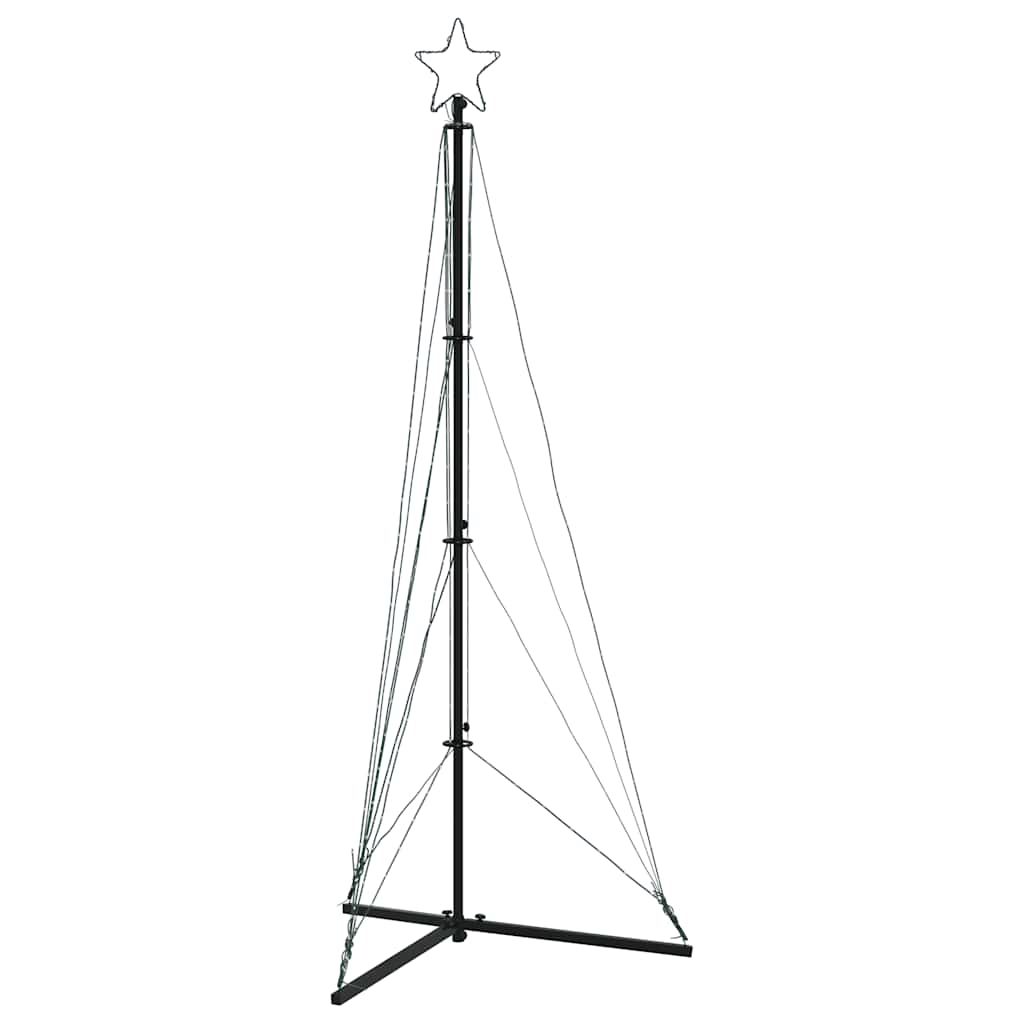 8721158337825_g_en_hd_2 vidaXL LED Christmas Tree 363 LEDs Warm White 182 cm - Image 4