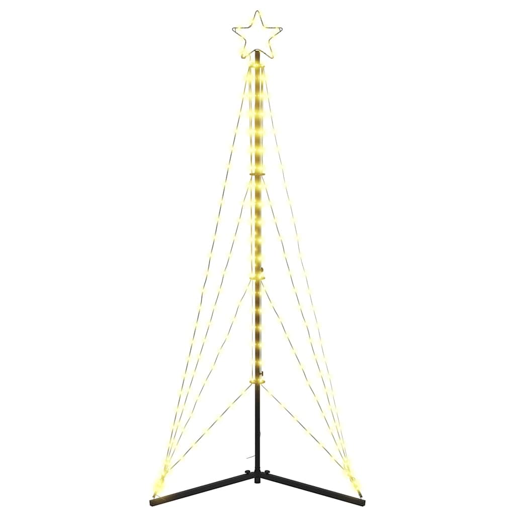 8721158337825_g_en_hd_4 vidaXL LED Christmas Tree 363 LEDs Warm White 182 cm - Image 6