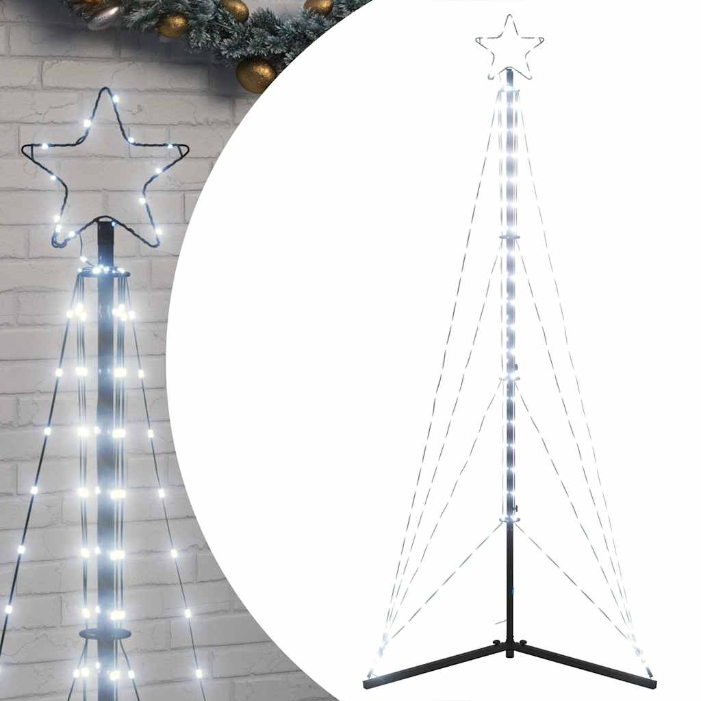 8721158337832_a_en_hd_1 vidaXL LED Christmas Tree 363 LEDs Cold White 182 cm - Image 2