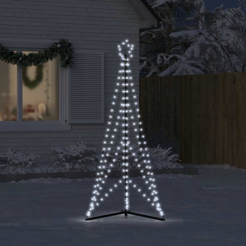 8721158337832_g_en_hd_1 vidaXL LED Christmas Tree 363 LEDs Cold White 182 cm - Image 3