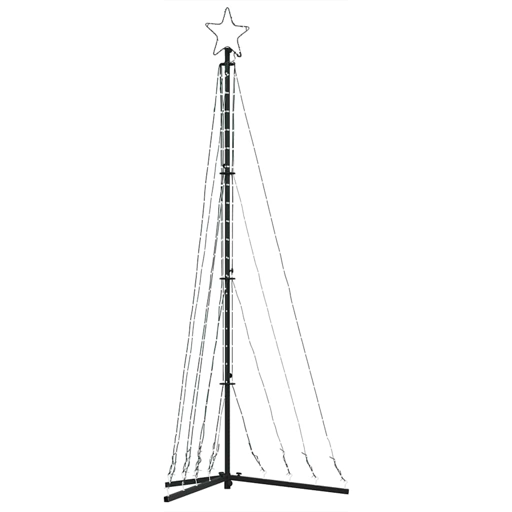 8721158337849_g_en_hd_2 vidaXL LED Christmas Tree 339 LEDs Warm White 182 cm - Image 4