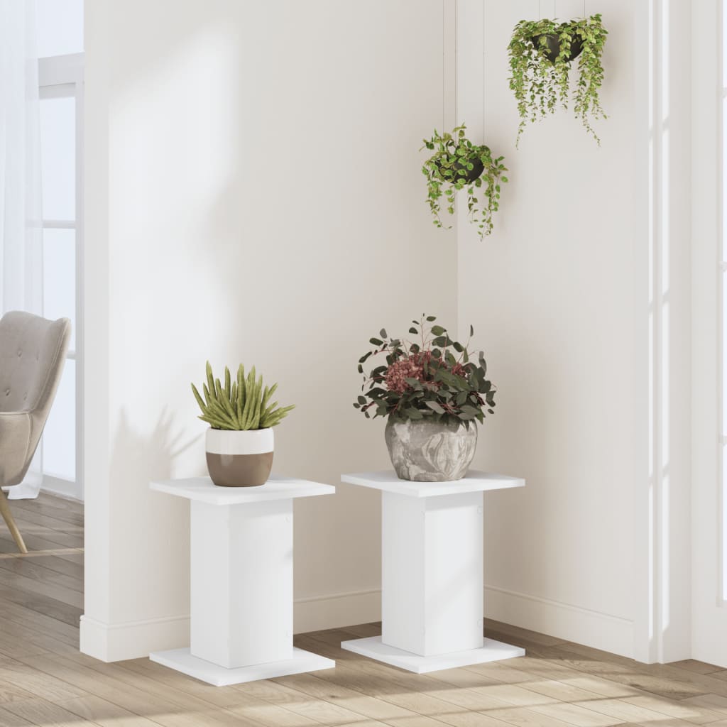 8721158341914_g_en_hd_1 vidaXL Plant Stands 2 pcs White 30x30x40 cm Engineered Wood - Image 3