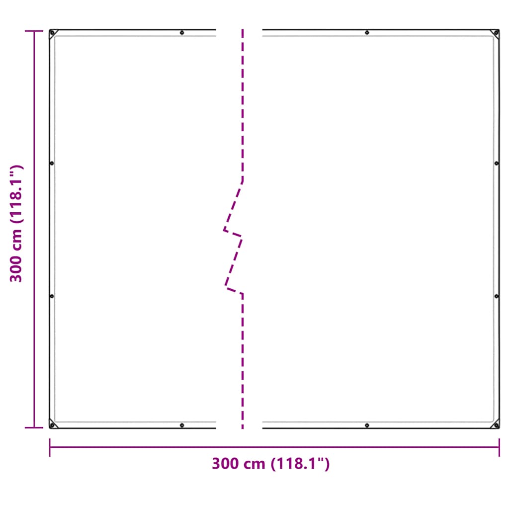 8721158380302_g_en_hd_9 vidaXL Clear Tarpaulin with Eyelets 3x3 m Polyethylene - Image 10