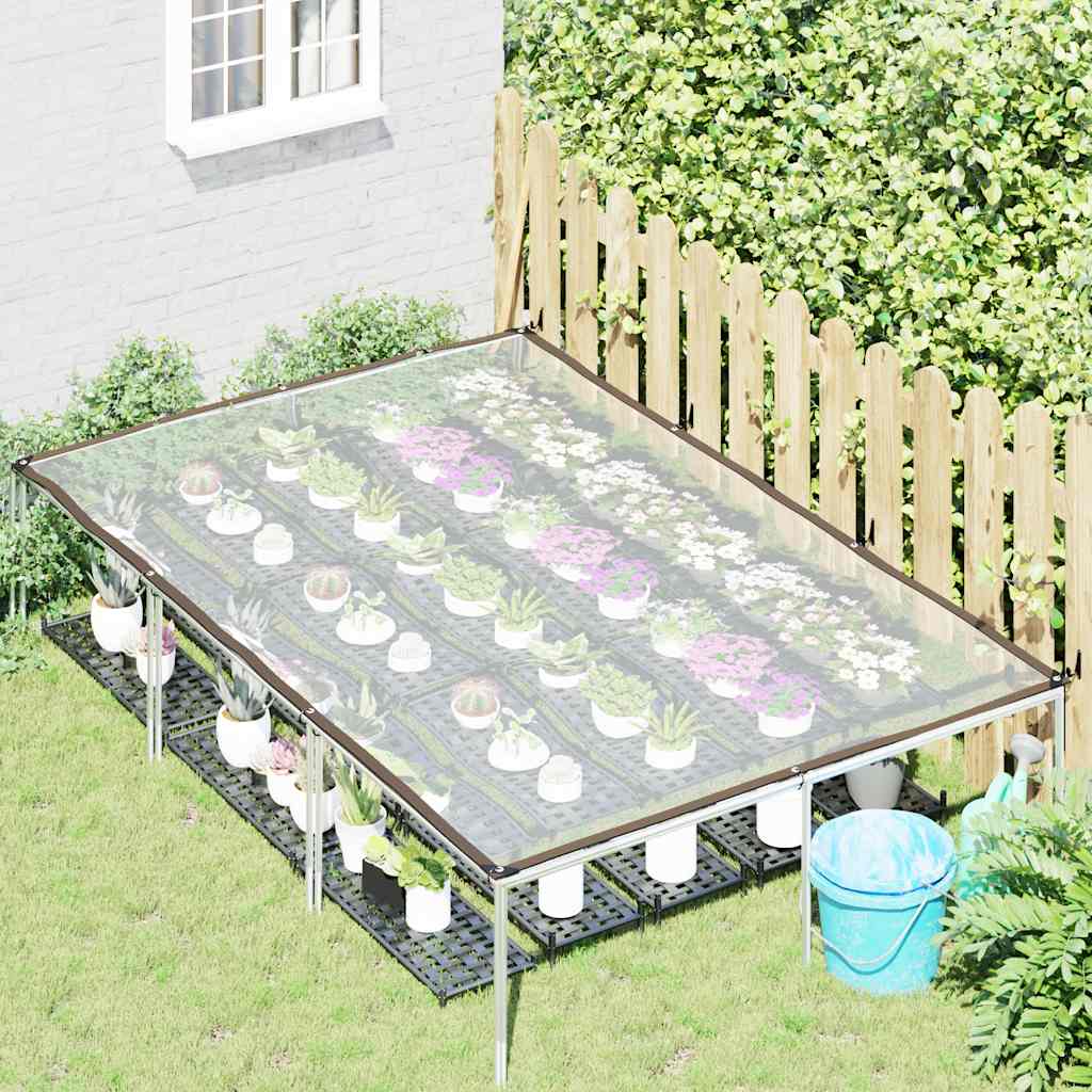 8721158380678_g_en_hd_1 vidaXL Clear Tarpaulin with Eyelets 2x3 m Polyethylene - Image 2